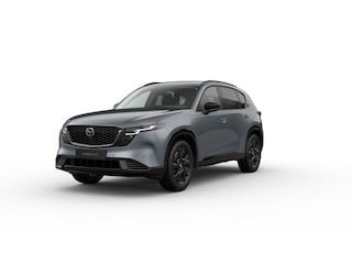 Mazda CX-5 e-Skyactiv G 141 Homura - Zwart lederen interieur & Panoramic Pack | 19-inch lichtmetalen velgen, Black | Alarmsysteem | Automatisch dimmende binnenspiegel met randloos design