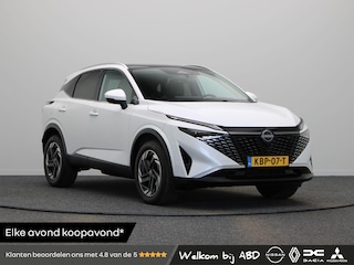 Nissan Qashqai 158pk MHEV Xtronic N-Connecta | Panoramadak | Pilot Assist | Elektrische achterklep | Head-up Display | Stoel, stuur en voorruit verwarming  | Rondomzicht camera |