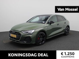 Audi A3 Sportback 45 TFSI e S edition Competition 272 PK | S-line | Automaat | Panoramadak | Camera | Adaptive Cruise Control | SONOS Premium | Head-up display | Lichtmetalen velgen |