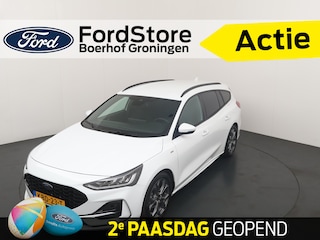Ford Focus Wagon Ecoboost Hybrid 155 pk ST-line | Winter Pack | LED | Camera | Adapt. Cruise | Apple Carplay draadloos |