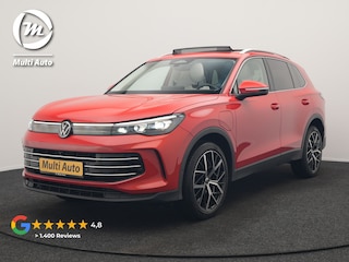 Volkswagen Tiguan 1.5 eHybrid Elegance 204pk Plug In Hybrid | Panodak | Trekhaak af Fabriek | Adaptive Cruise | Head Up | 360 Camera | Alcantara Sportstoelen Massage | 20"L.M | IQ Light | Keyless |