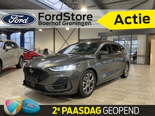 Ford Focus Wagon Ecoboost Hybrid 155 pk ST-line | Winter Pack | LED | Camera | Adapt. Cruise | Apple Carplay draadloos