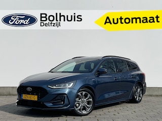 Ford Focus Wagon Ecoboost Hybrid 155 pk ST-line | Winter Pack | LED | Camera | Adapt. Cruise | Apple Carplay draadloos