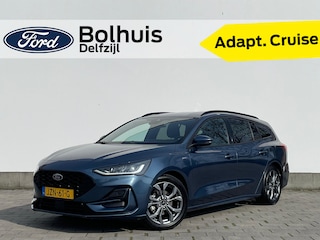 Ford Focus Wagon Ecoboost Hybrid 155 pk ST-line | Winter Pack | LED | Camera | Adapt. Cruise | Apple Carplay draadloos