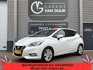 Nissan Micra 1.0 IG-T 101PK Automaat,Navi,Airco,Cruise,Isofix,Bluetooth,Camera,ElektrRamen+Spiegels,Stoelverwarming,Led,Lmv,Usb.