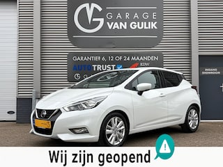 Nissan Micra 1.0 IG-T 101PK Automaat,Navi,Airco,Cruise,Isofix,Bluetooth,Camera,ElektrRamen+Spiegels,Stoelverwarming,Led,Lmv,Usb.