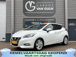 Nissan Micra 1.0 IG-T 101PK Automaat,Navi,Airco,Cruise,Isofix,Bluetooth,Camera,ElektrRamen+Spiegels,Stoelverwarming,Led,Lmv,Usb.