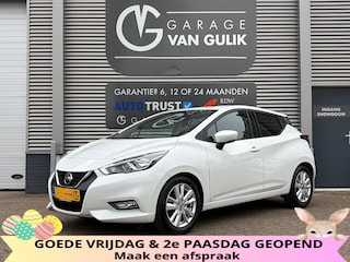 Nissan Micra 1.0 IG-T 101PK Automaat,Navi,Airco,Cruise,Isofix,Bluetooth,Camera,ElektrRamen+Spiegels,Stoelverwarming,Led,Lmv,Usb.