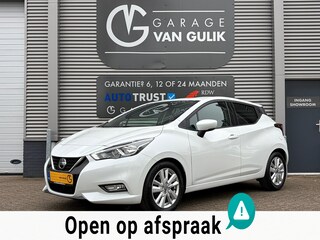 Nissan Micra 1.0 IG-T 101PK Automaat,Navi,Airco,Cruise,Isofix,Bluetooth,Camera,ElektrRamen+Spiegels,Stoelverwarming,Led,Lmv,Usb.
