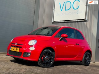 Fiat 500 1.4-16V Lounge | Leder / Alcantara | 16'' LMV