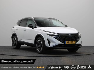 Nissan Qashqai 158pk MHEV Xtronic N-Connecta | Panoramadak | Pilot Assist | Elektrische achterklep | Head-up Display | Stoel, stuur en voorruit verwarming  | Rondomzicht camera |