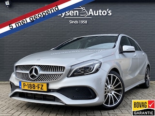 Mercedes-Benz A-klasse 180 Business Solution AMG Edition AUT. | leder/alcantara | 18 inch AMG velgen | navigatie | sportstoelen | sfeerverl.