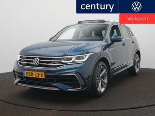 Volkswagen Tiguan 1.4 TSI eHybrid R-Line Business+ Automaat - 360 Camera - Leer - Panorama-dak - ACC - Navigatie - HUD - Trekhaak