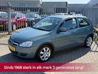 Opel Corsa 1.2-16V Silverline Sport 80PK! NL AUTO UNIEK KMST! Airco l Cruise l MTF-stuur l LMV! TOPSTAAT!