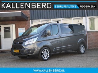 Ford Transit Custom 290 2.0 TDCI L2H1 Limited DC Automaat / 5 PRS / Camera / Trekhaak / Dubbel cabine