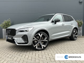 Volvo XC60 2.0 T6 Plug-in hybrid AWD Ultra Black Edition | Lounge Pack |  Extra getint glas achter  | Gelamineerde zijruiten rondom | Actieve luchtvering met FOUR-C | 22" 5-dubbelspaaks Glossy Black Diamond Cut