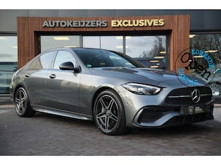 Mercedes-Benz C-klasse 180 Business Solution AMG Burmester Stuurverw. Adapt. Cruise LED Leer Alcantara AMG
