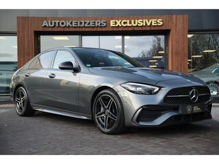 Mercedes-Benz C-klasse 180 Business Solution AMG Burmester Stuurverw. Adapt. Cruise LED Leer Alcantara AMG