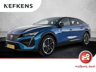 Peugeot 408 GT 1.6 Plug-in HYbrid 225pk Automaat | Lage kilometerstand | Navigatie | Rondomzichtcamera | Adaptieve Cruise Control | Climate Control | Draadloze Apple Carplay / Android Auto | Parkeersensoren v+a | Matrix LED koplampen | Stof/Kunstleder/Alcantara | Handsfree Achterklep | Keyless | Verwarmd stuurwiel | Dodehoeksensor | Volledig digitaal instrumentenpaneel | Donker getint glas | 19" lichtmetalen velgen |
