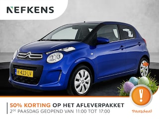 Citroën C1 Feel 72pk | Airco | Elektrische ramen | Centrale portiervergrendeling | Bluetooth | Radio/MP3 speler met stuurbediening | Donker getint glas | Zuinig en voordelig autorijden! |