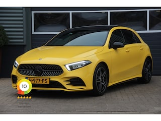 Mercedes-Benz A-klasse 180 Business Solution AMG Panoramadak | Night pakket | Camera | High Performance LED | Widescreen | Rijstrooksensor | Apple CarPlay | LMV18"