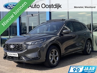 Ford Kuga 2.5 PHEV ST-Line 243PK €8.000,- Voorraadvoordeel! Elek. Trekhaak Panodak 2100KG Trekgewicht Adaptieve Cruise Winterpack Blind-Spot *Nieuw*