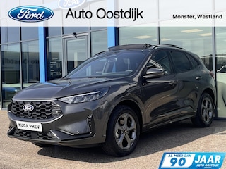 Ford Kuga 2.5 PHEV ST-Line 243PK €8.000,- Voorraadvoordeel! Elek. Trekhaak Panodak 2100KG Trekgewicht Adaptieve Cruise Winterpack Blind-Spot *Nieuw*
