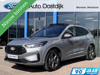 Ford Kuga 2.5 PHEV ST-Line 243PK €8.000,- Voorraadvoordeel! Elek. Trekhaak Panodak 2100KG Trekgewicht Adaptieve Cruise Winterpack Blind-Spot *Nieuw*