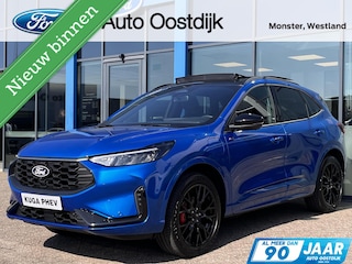 Ford Kuga 2.5 PHEV ST-Line X Black Pack 243PK €10.000,- Voorraadvoordeel! Elek. Trekhaak Panodak 20" Velgen 2100KG Trekgewicht Adaptieve Cruise Winterpack Blind-Spot B&O *Compleet*