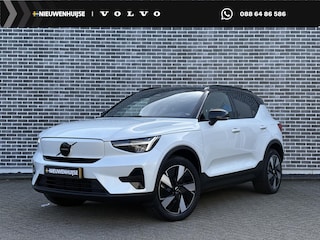Volvo XC40 Single Motor Extended Range 82 kWh Plus | Trekhaak | Adaptive cruise control | Stoel- en stuurverwarming | Dode hoek detectie BLIS | Warmtepomp | LED koplampen | Navigatie | Apple Carplay / Android Auto | Parkeersensoren voor + achter | Achteruitrijcamera |