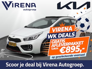 Kia ProCeed pro_cee'd 1.6 GT First Edition - 204 PK - Schuif-/kanteldak - Stoel-/stuurverwarming - Navigatie - Camera - Virena Zekerhiedspakket €895,-