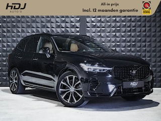 Volvo XC60 2.0 T8 Plug-in hybrid AWD Ultim. Dark | Luchtv. |Pano | HUD | B&W | 20"| Cognac Leer | Vent. + Mass. | Trekh. | Blis |