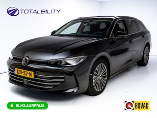 Volkswagen Passat Variant 1.5 eHybrid Elegance Business | Elec. Trekhaak | Matrix Led | Stoel- & Stuurverwarming + massage | Verlichte led strip, Ergo stoel, Sfeerverlichting, Navigatie, App. connect, Zomer en winterset om LMV