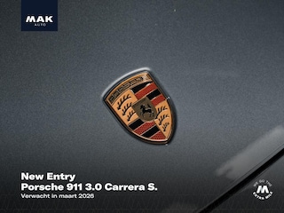 Porsche 911 3.0 Carrera S, PDK, pano, Bose, sp.chrono, PASM, PDLS+, camera, sp.uitlaat
