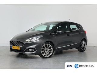 Ford Fiesta 1.0 EcoBoost Vignale | 1e Eigenaar! | Dealer Onderhouden! | Adaptieve Cruise Control | Stoel & Stuurverwarming | Keyless | Camera | Navigatie | Parkeersensoren | B&O | Leder