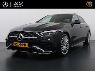 Mercedes-Benz C-klasse 300 e AMG Business Solution | Panorama - Schuifdak | Memory seats | Distronic Cruise Control | Sfeerverlichting | Apple Carplay / Android Auto | 360° Camera