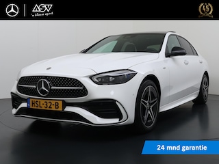 Mercedes-Benz C-klasse 300 e AMG Business Solution | Panorama - Schuifdak | Distronic Cruise Control | Burmester Surround System | Memory seats | Head-Up Display | 360° Camera | Digital Light |