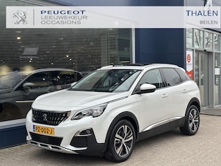 Peugeot 3008 1.2 Turbo 130 PK Allure Automaat | 1e Eiegnaarsauto met slechts 70.650 KM | Glazen Schuif-Kantel Panoramdak | Navigatie | Climate Control | Camera | LED Dagrijverlichting | DAB+ Radio | Cruise Control | Hoge Zitpositie | Digitaal Dashboard | Parkeersensoren | 18" Lichtmetalen Velgen | GT Uitlaatsierstukken |