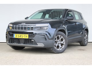 Jeep Avenger Longitude 54 kWh | SOH 96% | Warmtepomp | Stoelverwarming | Navigatie | Keyless entry | Apple carplay | Keyless start | Climate control |