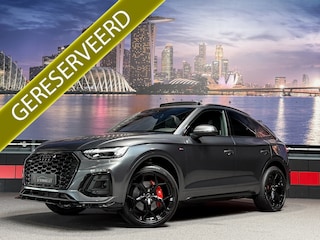 Audi Q5 50 TFSI e 3x S-Line |Trekhaak|Panorama|RS-Stoelen|Rode stiksels|camera