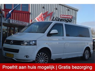 Volkswagen Transporter 2.0 TDI BM L2H1 DC Comfortline Navi | schuifdeur | Trekhaak | Leer | Multi stuur | Sidebars