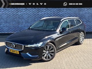 Volvo V60 2.0 B4 Plus Bright | Navigatie | Apple Carplay | Android Auto | Lederen Bekleding | Stoelverwarming | Achteruitrijcamera | Parkeersensoren | Lichtmetalen Velgen | Keyless Entry | Elektrische Achterklep