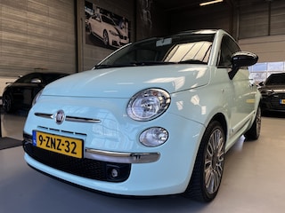 Fiat 500 0.9 TwinAir Lounge Leer, Open dak