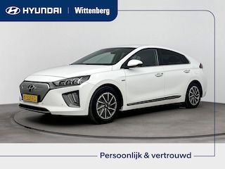 Hyundai Ioniq PREMIUM EV 38 kWh | TREKHAAK | ALL SEASONS | VERWARMDE VOORSTOELEN | LEDER | CRUISE ADAPT. | CLIMA | CAMERA | NAVI | WARMTEPOMP | APPLE CAR PLAY & ANDROID AUTO | 16'' LM VELGEN |