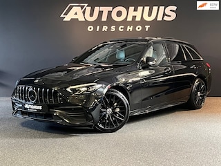 Mercedes-Benz C-klasse Estate 300 e AMG Line Pano/Memoryseats/360Camera/HeadUp/Ambienceplus/Trekhaak/