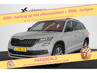 Skoda Kodiaq 1.5 TSI Sportline Business 7p. Pano Trekhaak Stoelverwarming Camera Carplay Canton 19"