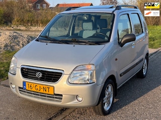 Suzuki Wagon R+ 1.3 GL 5-Drs Automaat Electric pakket Audio/CD LMV 14" ABS Dakrails EBD Schuif-/kanteldak Dealeronderhoud Nw Apk!