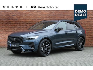 Volvo XC60 T6 Plug-in hybrid AWD Plus Black Edition | Actieve Luchtvering | Panoramisch dak met schuif-/kantel functie | Harman kardon geluidsinstallatie | Verwarmbaar stuurwiel | Geventileerde stoelen voor/achter | Stoelen achter verwarmbaar | 360 graden camera | Head-up Display | Getinte ramen achter | 21'' Black ed. Velgen |