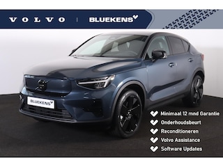 Volvo EC40 Single Motor Extended Range Ultra Black Ed. 82 kWh Intellisafe Assist & Surround - 360º Camera - Harman/Kardon audio - Verwarmde voorstoelen & stuur - Parkeersensoren voor & achter - Elektr. bedienb. voorstoelen met geheugen links - Draadloze tel. lader - Warmtepomp - 20" LMV