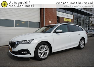 Skoda Octavia Combi 1.0 TSI BUSINESS EDITION ORIGINEEL NL DEALER ONDERHOUDEN CAMERA VIRTUEEL COCKPIT ANDROID/APPLECARPLAY NAVI STOELVERWARMING ELECTR.KLEP 17INCH FULL LED ECC AIRCO CRUISECONTROL PDC V+A ENZ...